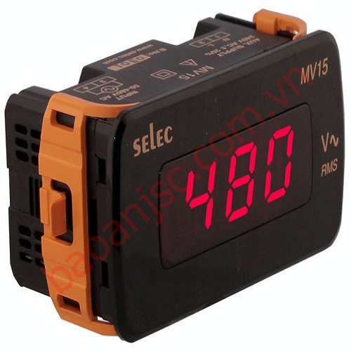 Đồng hồ đo điện áp hiển thị số Selec MV15 series